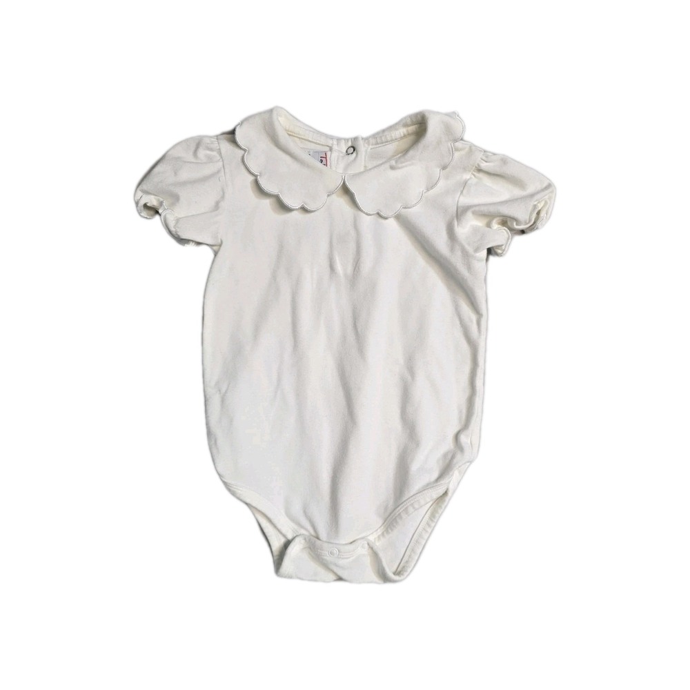 vintage‎ talbots Kids Girls Bodysuit 18 Months  Collared